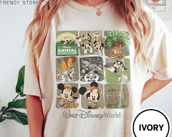 Retro Disney Animal Kingdom Mickey and Friends Comfort Colors, Disney Wild Shirt, Vintage Safari Mode Shirt, Hakuna Matata, Disney Trip Tee