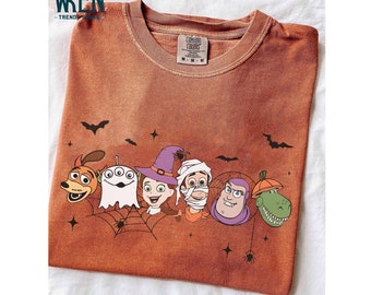 Camiseta retrô Toy Story Halloween: Camiseta da Temporada Assustadora