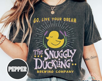 intage Disney Tangled Rapunzel The Snuggly Duckling Go Live Your Dream Shirts, WDW Trip Shirt Family Birthday Gift Adult Kid Toddler Shirt
