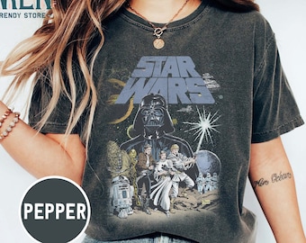 XL 90s Vintage Star Wars Episode 1 Tshirt | Double Side XL 90s Vintage Star Wars Episode 1 Tshirt | Double Side