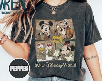 Retro Disney Animal Kingdom Shirts, Disney Mickey And Friends Shirt, Animal Kingdom Family Shirts, Disney Matching Tee, Disney Trip Shirt