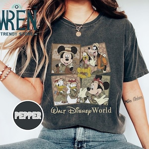 Retro Disney Animal Kingdom Shirts, Disney Mickey And Friends Shirt, Animal Kingdom Family Shirts, Disney Matching Tee, Disney Trip Shirt