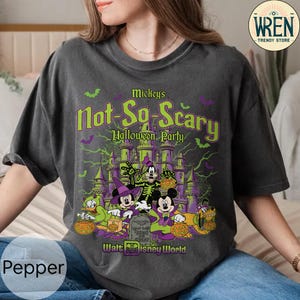 Mickey&#39;s Not So Scary Halloween Party 2025 Shirt: Matching Family Costume