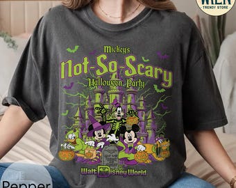 Mickey's Not So Scary Halloween Party 2025 Shirt: Matching Family Costume