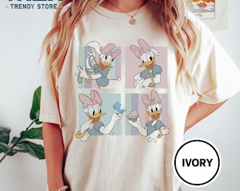 Camisa retro Daisy Duck, camisa vintage Disney Daisy, camisa Daisy Duck Trip, camisa Disneyland Daisy Duck, camisa Disney Girl Trip, camisa Disney
