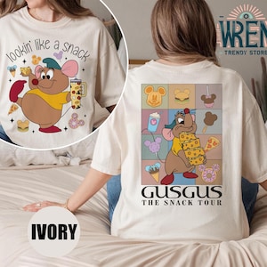 Disney ziet eruit als een snack Gus Gus-shirt, Gus Gus-shirt, Disneyland Trip-shirt, Assepoester-shirt Gus Gus, bijpassende T-shirts voor Disney-familie