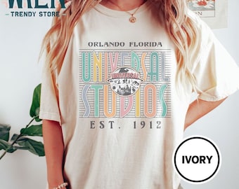 Retro Disney Universal Studios Shirt, Universal Studios 2024 Trip Shirt, Universal Orlando Shirt, Disneyworld Shirt, Disney Family Shirts
