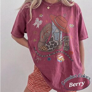 Retro Disney Vintage Jag visste det Jag visste dig T-shirt, TS och Toy Story 5 vänskapströja, Woody Buzz Lightyear T-shirt, Disneyland Toy Story-familjen bild 7