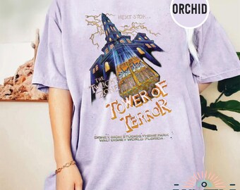 Retro Disney Tower of Terror Shirt, Vintage Twilight Zone Shirt