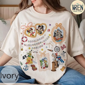 Retro Coquette bow Mickey & Friends Disney Pirates Shirt, Pirates Of The Caribbean T-Shirt, Yo ho Yo ho A Pirate’s Life For Me Baby Shirt