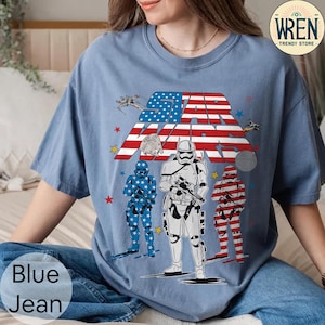 Retro Star Wars Fourth of July, Disney 4th of July Shirt, USA Shirt, Disney Fourth of July Matching Family Tees, America Shirt, USA Pride