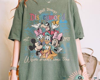 Vintage Walt Disney Disneyworld Est 1971 Shirt, Disneyworld  display picture 2