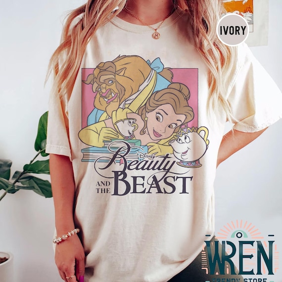 Retro Disney Beauty and the Beast Shirt, Disney Belle Princess