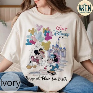 Chemise jasmin Disney, princesse jasmin, aquarelle château Disney, princesse assortie, assortie Disney, sur le thème des oreilles de Minnie, chemise voyage jasmin