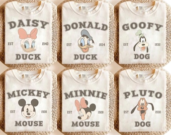 Mickey And Co Shirt, Mickey Sweatshirt, Retro Mickey Shirt, Vintage Mickey Shirt, Disney Sweatshirt, Disney Trip Shirt, Vintage Disney Sweat