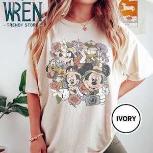 Retro Disney Animal Kingdom Comfort Color Shirt, Animal Kingdom Shirt, Mickey Safari Shirt, Disney Safari Trip Shirt, Disneyworld Shirts