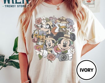 Retro Disney Animal Kingdom Comfort Color Shirt, Animal Kingdom Shirt, Mickey Safari Shirt, Disney Safari Trip Shirt, Disneyworld Shirts