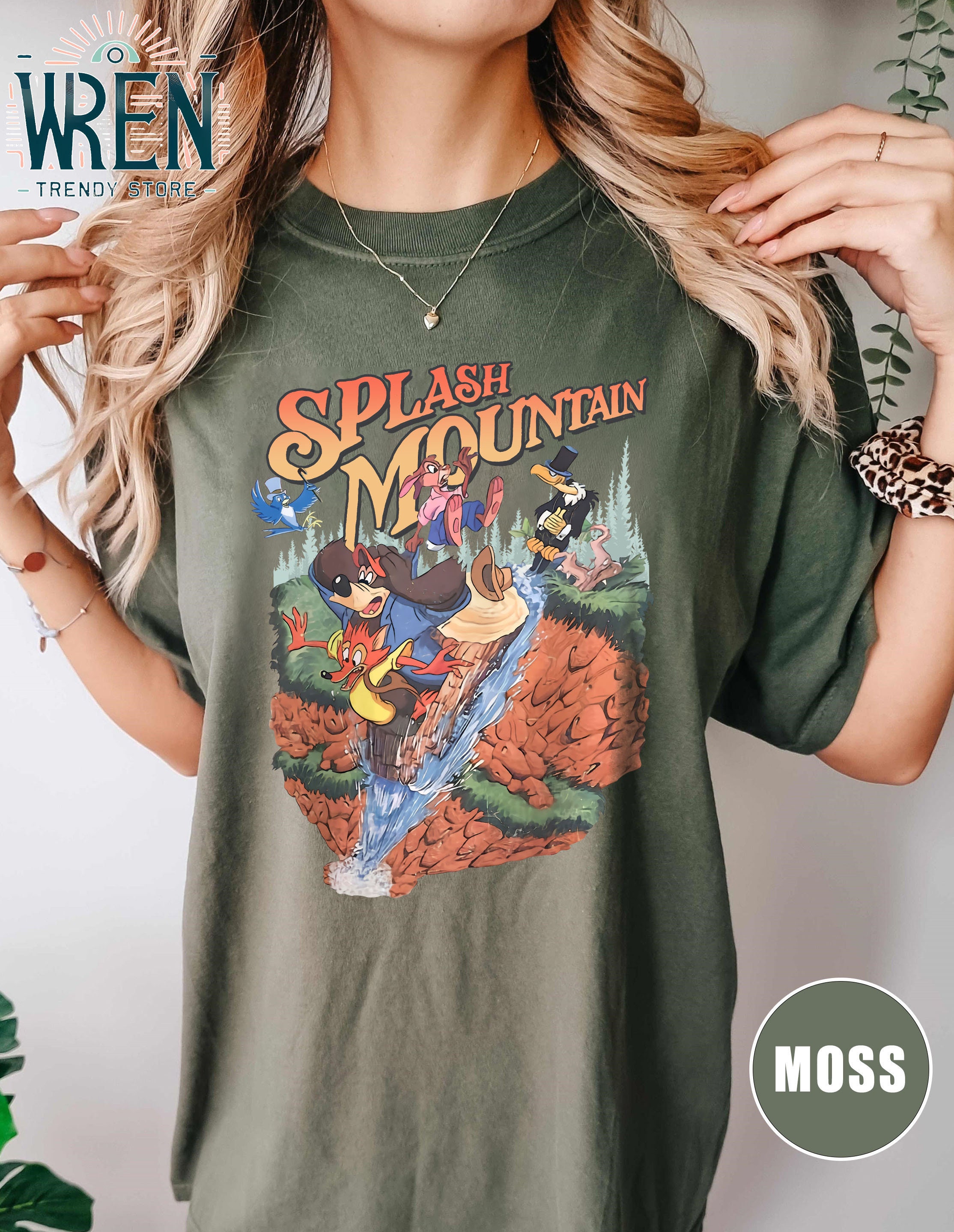 Retro Disneyland Splash Mountain Shirt, Vintage Splash Mountain