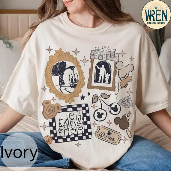 Vintage Disney Mickey Mouse Checkered Shirt, Disneyland Shirt, Disney Family Trip 2025 Shirts, Disney Vacation Shirt, Disneyworld Shirt