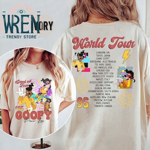 Vintage Disney Powerline Shirt, Disney 90s A Goofy Movie Powerline Stand Out Tour 95 Shirt, Magic Kingdom Tee, Disneyland Family Trip Shirt