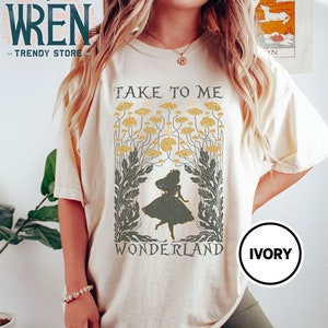 Vintage Alice in Wonderland Shirt: Disneyland Family Trip Tee