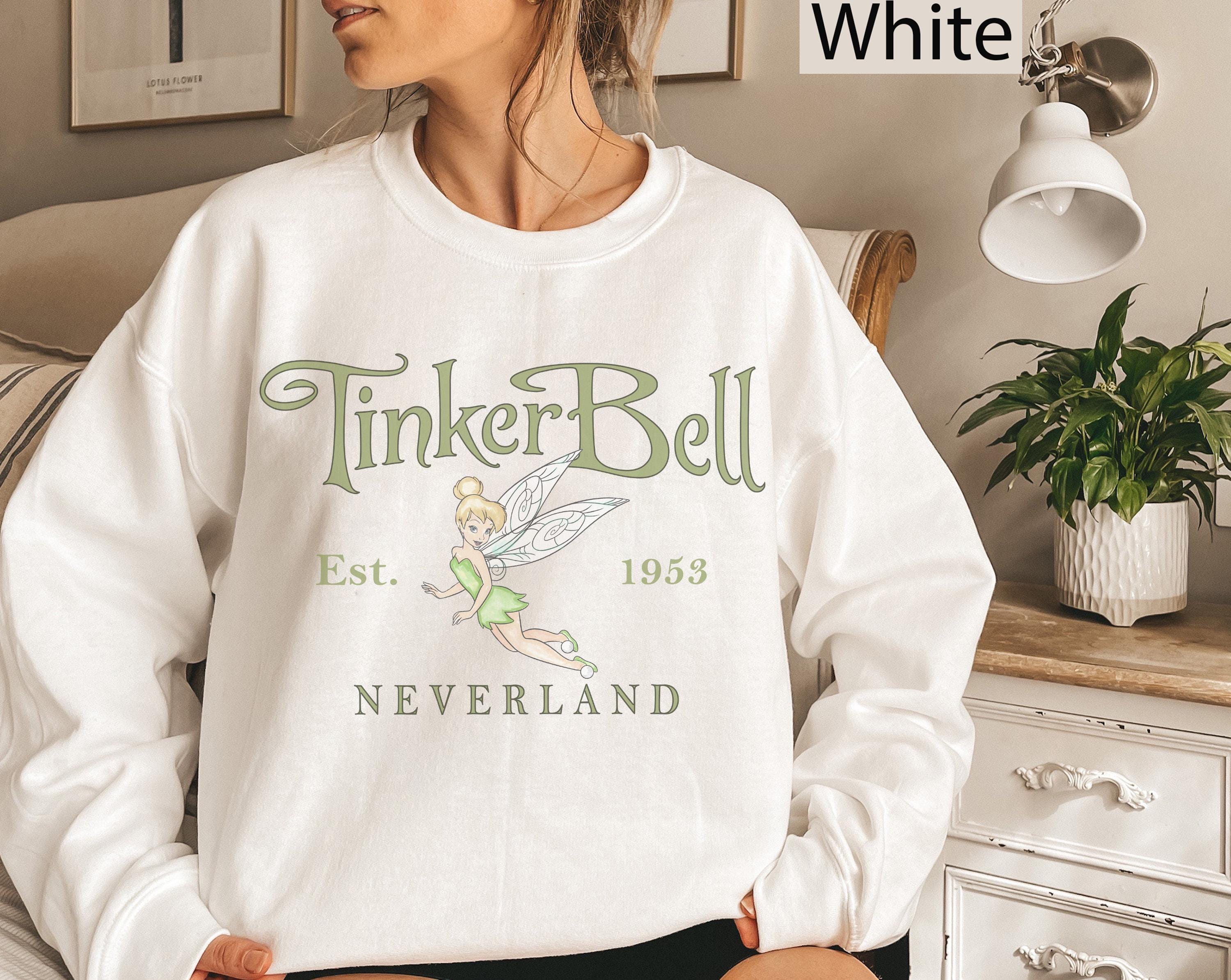 Vintage Disney Tinker Bell Comfort Colors Shirt, Tinkerbell 1953