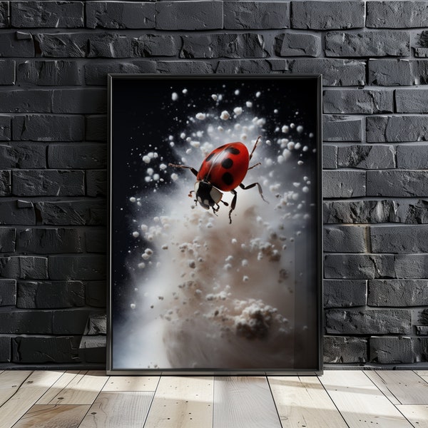 From Dust We Come - Ladybug - Digital Art Print File