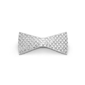 Elegant Men&#39;s Silver Bow Tie - Perfect Gift for groomsmen and Christmas be bold at Special Events - limited edition STEY TREND!