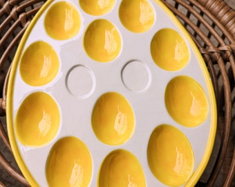 Retro Boston Warehouse Deviled-Egg Serving Dish.