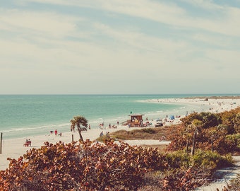 Gulf Coast Beach Photography Print: Lido Beach, Florida