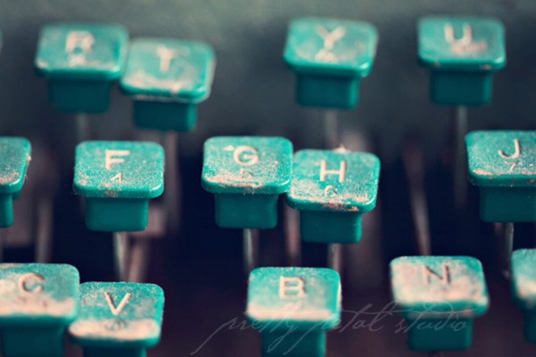 Typewriter Art Abstract Art Typewriter Photo Typewriter Key Etsy
