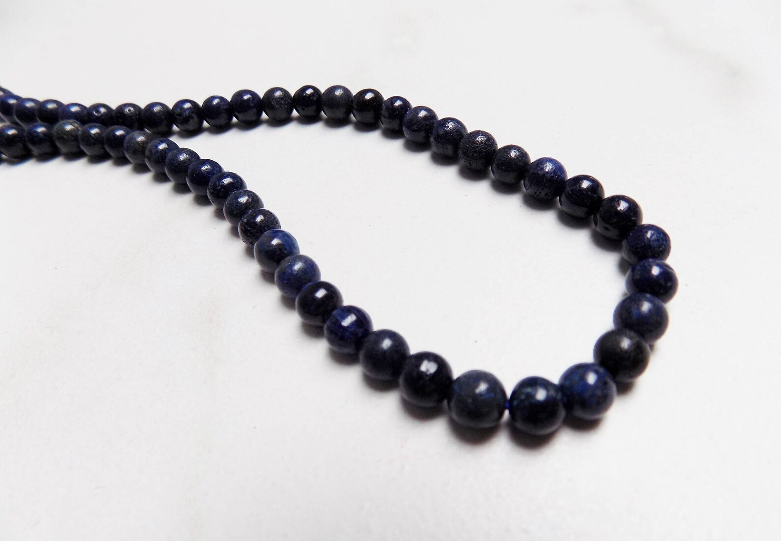 Dyed Blue Coral Beads Etsy