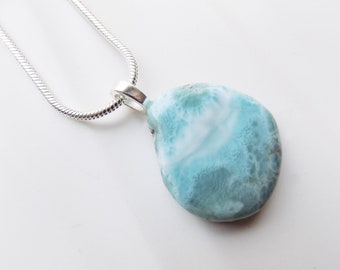 Larimar pendant