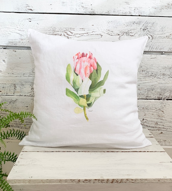Protea pillows top