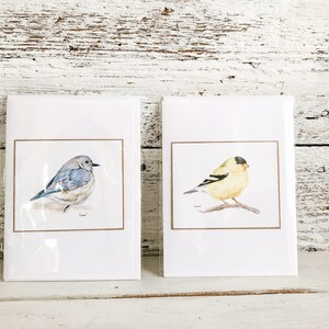 Set of 4  greeting cards | A7 | 5 by 7 inches