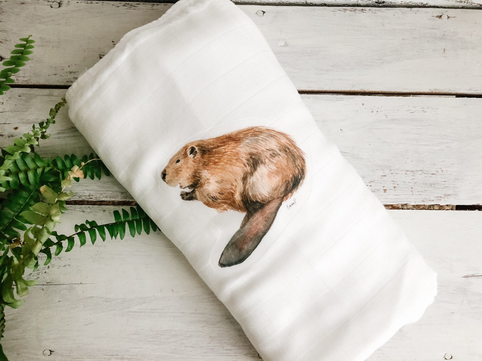 100 Bamboo Beaver Muslin Baby Blanket 47 inch square 4 Etsy