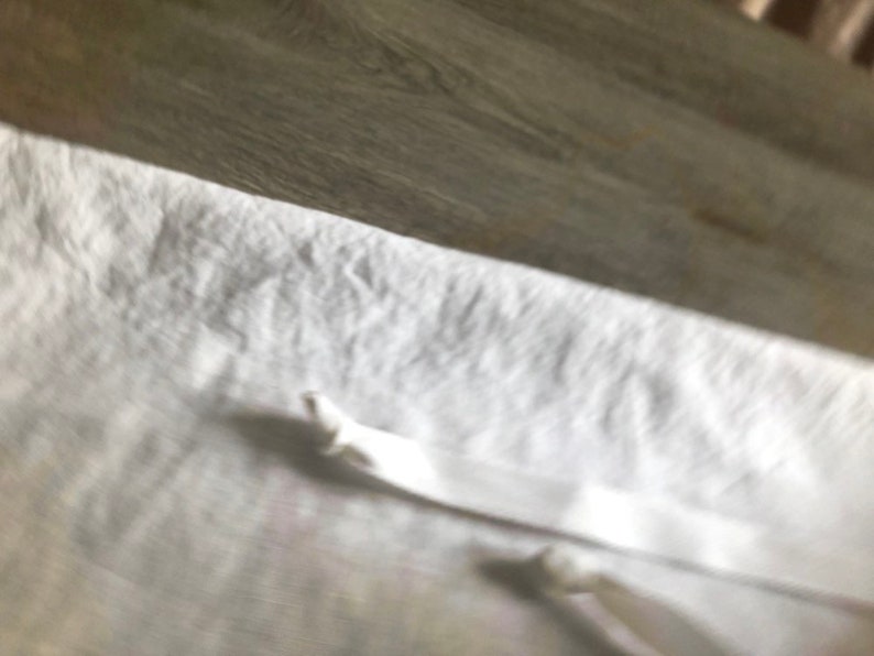 Linen Cafe Apron with goldfinch bird art