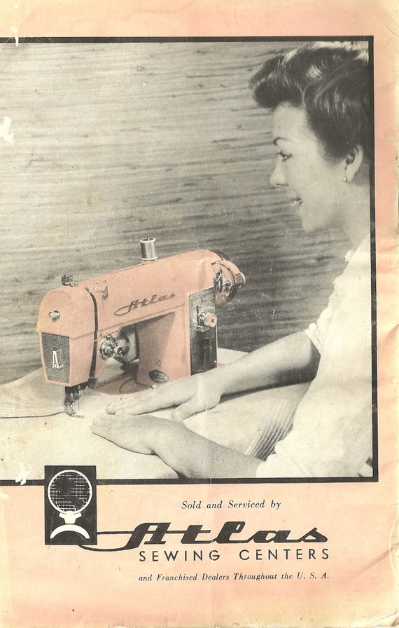 atlas sewing machine manual Kathy's retro sewing blog: the mythical pink atlas sewing machine.