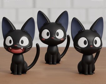 チーター？Deco Figurine Black Cat 90 KARE DECO FIGURE BLACK CAT