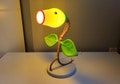 Articulated Plant LED Desk Lamp 3D Printed Statue Kit Figure Model Decor Bedroom Table Light Lighting Lantern Living Room Geek