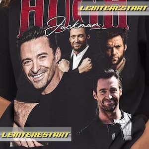 Retro hugh jackman shirt , vintage t-shirt, unisex , youth