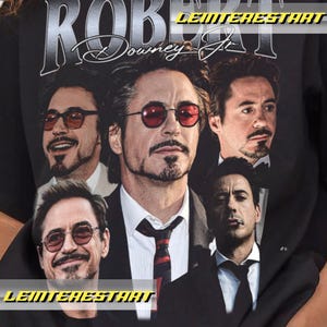 Retro Robert Downey Jr shirt ,vintage t-shirt, unisex , youth