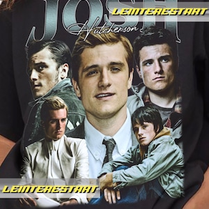 Retro Josh Hutcherson shirt ,vintage t-shirt, unisex , youth