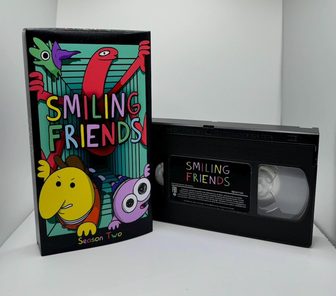 Smiling Friends Season 2 on VHS! - Etsy