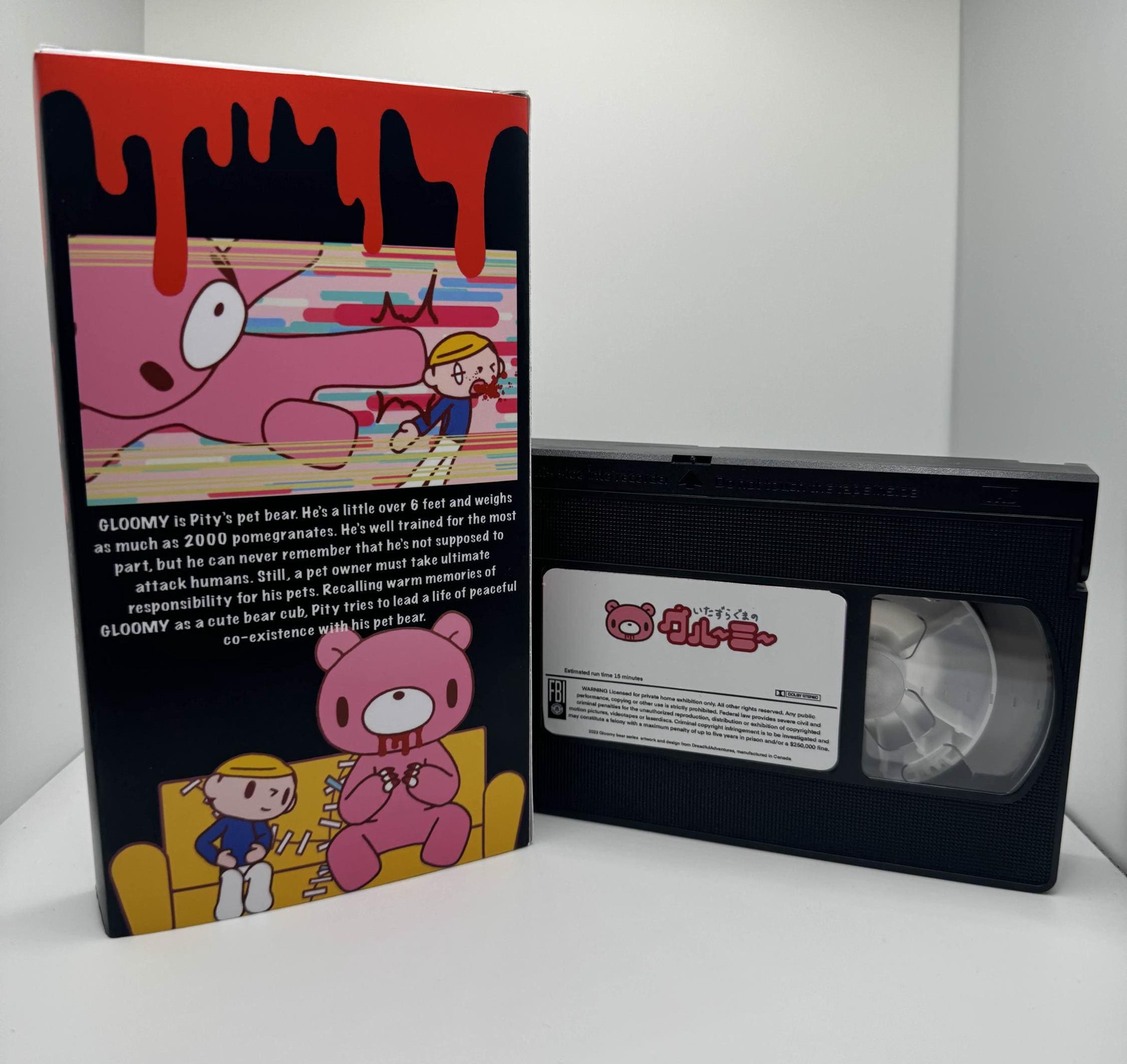 Gloomy Bear the Complete Series on VHS - Etsy