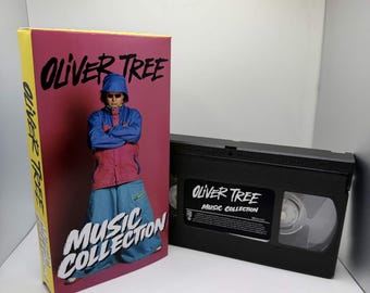 Oliver Tree music collection on VHS