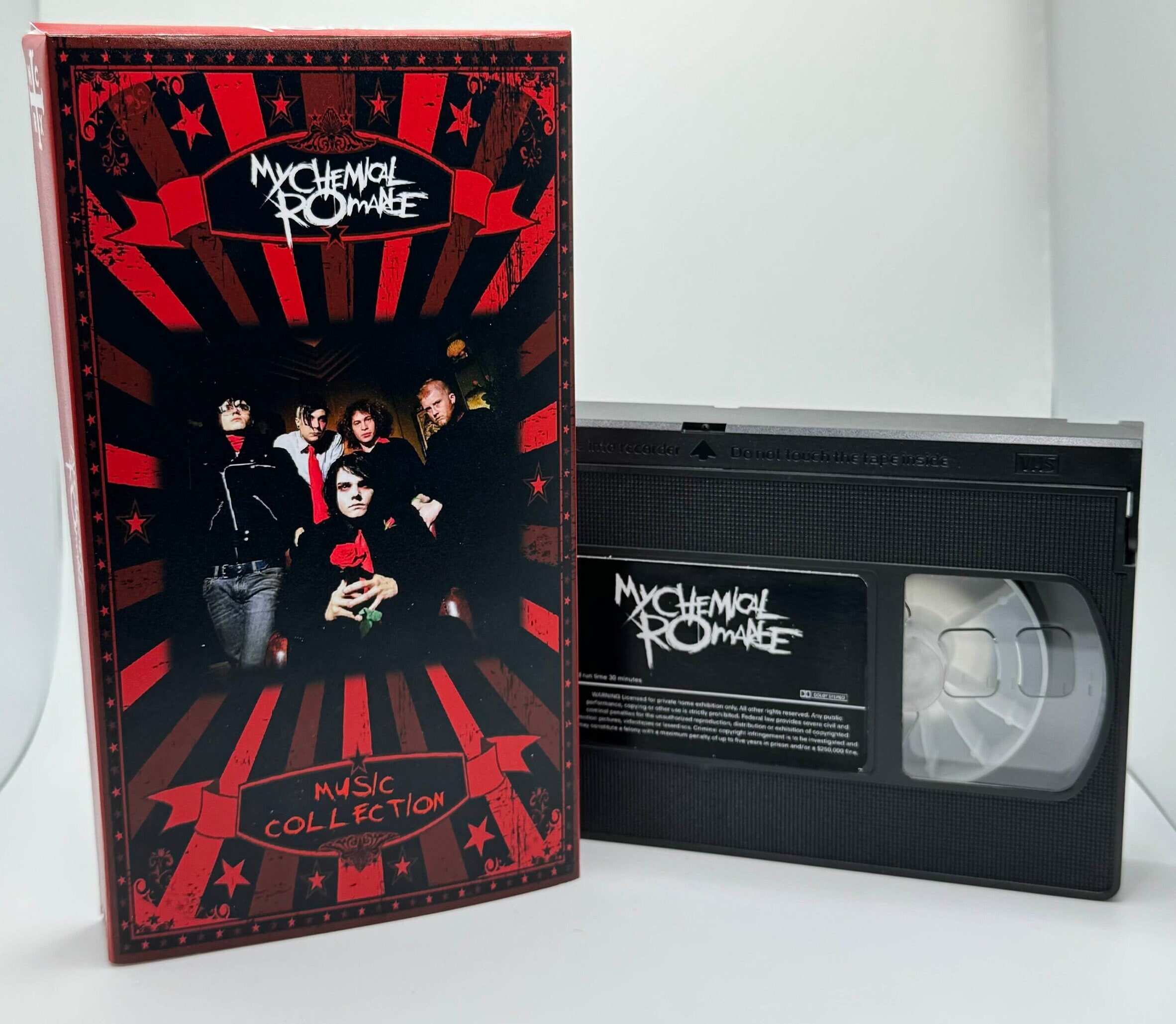 My Chemical Romance Music Collection on VHS! - Etsy