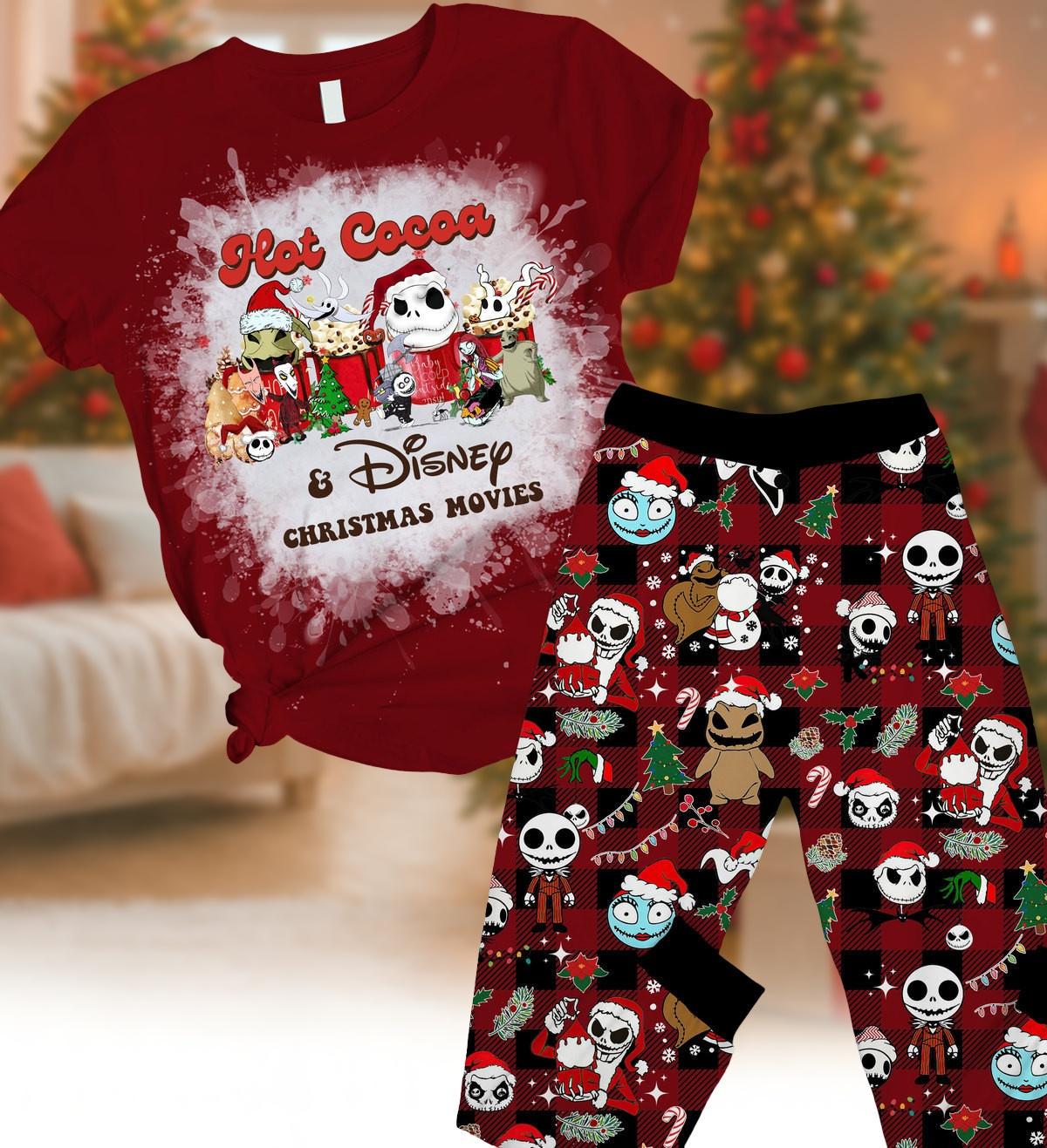 Discover Disney Nightmare Before Christmas T-Shirt and Pajama Set for Kids and Adults