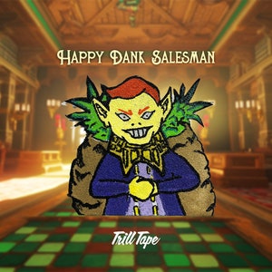 Happy Dank Salesman Grip Tape Sticker