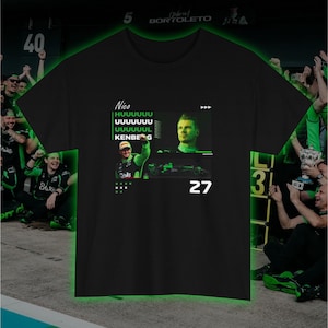 Nico Hulkenberg T-shirt Hulkenberg f1 Tee formula 1 Drive Sauber Shirt formula 1  merch aesthetic f1 racing motorsport tee